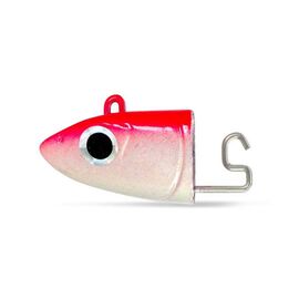 FIIISH BLACK MINNOW JIG HEAD NO.6 BM880 120G PINK FLOU 
