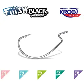 FIIISH BLACK MINNOW HOOKS 