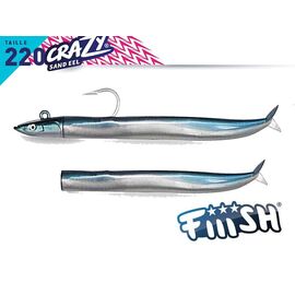 FIIISH CRAZY SAND EEL 220 X-STRONG 70G CSE515 Blue Pearl 