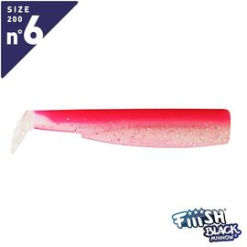 FIIISH BLACK MINNOW NO.6 BM361 ROSE FLUO - רק גופים 