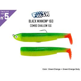 FIIISH BLACK MINNOW NO.5 BM1341 Candy Green - רק גופים 