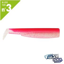FIIISH BLACK MINNOW NO.3 BM351  Fluo Pink  - רק גופים 