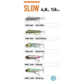 FIIISH POWER TAIL SLOW 38MM 4.8G 