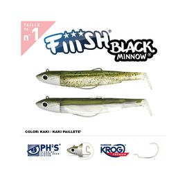 FIIISH BLACK MINNOW DUBLE COMBO NO.1 6G 