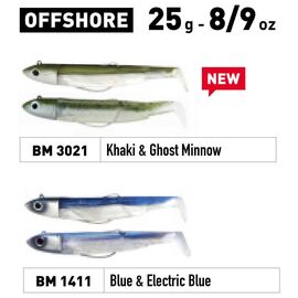 FIIISH BLACK MINNOW DOUBLE COMBO NO.3 OFFSHORE 25G 