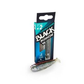 FIIISH BLACK MINNOW DOUBLE COMBO NO.2 SEARCH 8G BM920 Wine Glitter-Mojito 