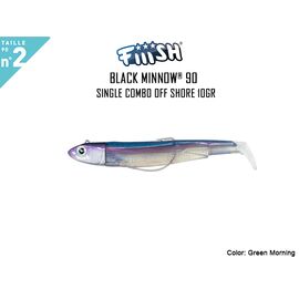FIIISH BLACK MINNOW COMBO NO.2 10G BM772 Green Morning 
