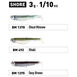 FIIISH BLACK MINNOW COMBO NO.1 SHORE 3G 