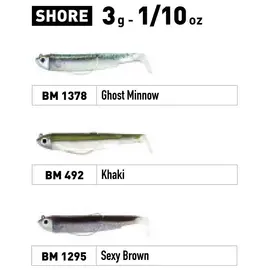 FIIISH BLACK MINNOW COMBO NO.1 SHORE 3G 