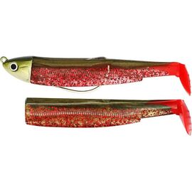 FIIISH BLACK MINNOW COMBO NO.3 SHALLOW 6G BM632 KAKI/RED 
