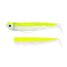 FIIISH BLACK MINNOW COMBO NO.3 SHORE 12G BM3015 Fluo Yellow UV 
