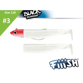 FIIISH BLACK MINNOW COMBO NO.3 OFFSHORE 25G BM503 RED HEAD 