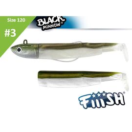 FIIISH BLACK MINNOW COMBO NO.3 SEARCH 18G BM1402 KAKI 