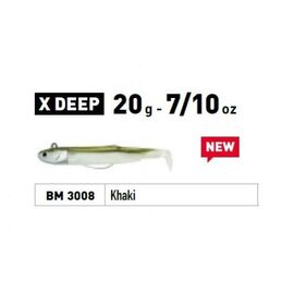FIIISH BLACK MINNOW COMBO NO.2 EXTRA-DEEP 20G BM3008 KAKI 