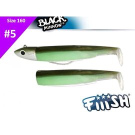 FIIISH BLACK MINNOW COMBO NO.5 DEEP 90G BM894 Khaki Glow 