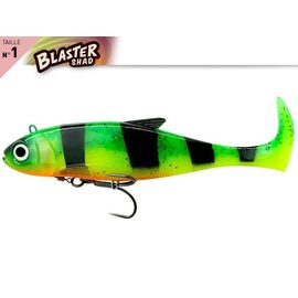 FIIISH BLASTER SHAD COMBO 130 BS1474  Fire Tiger UV 