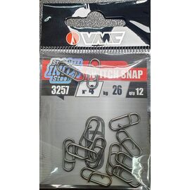 VMC 3257BN SWITCH SNAP SIZE 4 26KG 12PCS  סיכה לחיבור מהיר 