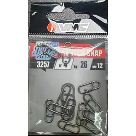 VMC 3257BN SWITCH SNAP SIZE 4 26KG 12PCS  סיכה לחיבור מהיר 