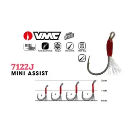 VMC MINI ASSIST HOOK  7122SA NT SIZE 2 6PCS 