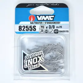 VMC 8255S STAINLESS HOOK SIZE 6/0 10PCS. 