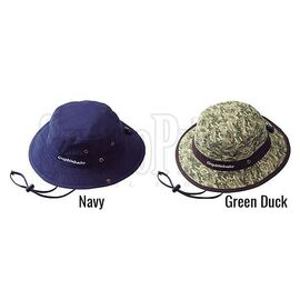 GRAPHITE-LEADER PRINT HAT Blue Navy - כובע רחב שוליים 
