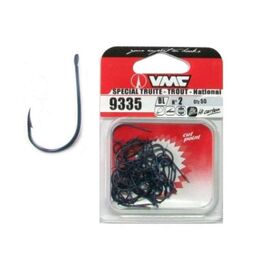 VMC 9335BL NATIONAL TROUT SIZE 6 100PCS. - קרס קרבון 