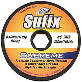 SUFIX SUPREME 100M GREEN - חוט ניילון 