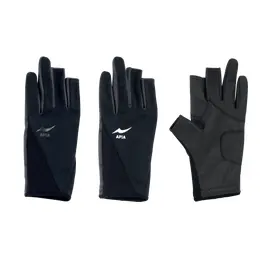 APIA FINGER CUT GLOVES BLACK SIZE L 
