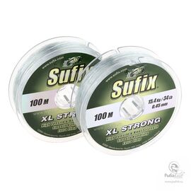Sufix® XL Strong Platinum Grey 100M 0.25mm 5.4kg - חוט ניילון 