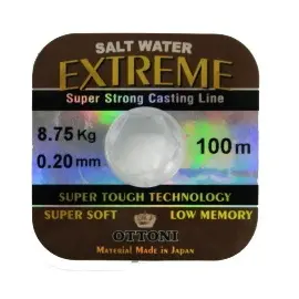 OTTONI EXTREME 100M 0.23mm 10.5kg - חוט ניילון 