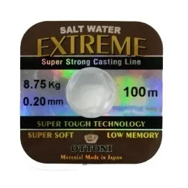 OTTONI EXTREME 100M 0.35mm 17.75kg - חוט ניילון 