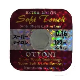 OTTONI SOFT TOUCH 100M 0.45MM 23.5KG - חוט ניילון 