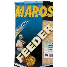 MAROS MIX EXTRA FEEDER 1KG MAEX103 CHEESE FLAVOR - תערובת לקרפיון בטעם גבינה 