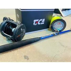 TROLLING COMBO - MARINER TROLLING 50-80LB+TICA OX50TS+SUFIX ULTRA SUPREME 50LB 1000M - סט לטרולינג