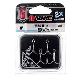 VMC 7545TI Spark Point X-Strong  treble 5Pcs. - קרס משולש 