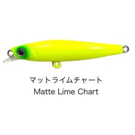 SKAGIT DESIGNS LIP SLIDE 6CM 13G MATTE LIME CHART 