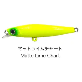 SKAGIT DESIGNS LIP SLIDE 6CM 13G MATTE LIME CHART 