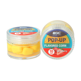 GOLDEN CATCH Corn in dip Pop-Up Flavored 8mm Strawberry -  תירס מסיליקון בדיפ בטעם תות 