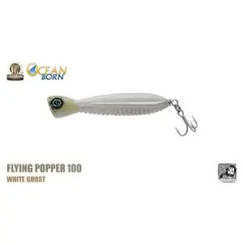OCEAN BORN FLYING POP 100 FL 100MM 20G  WHITE GHOST 