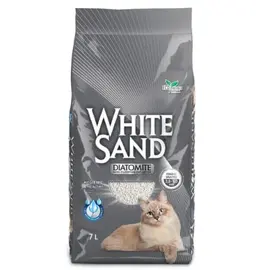 חול WHITE SAND לחתול לא מתגבש 7 ליטר