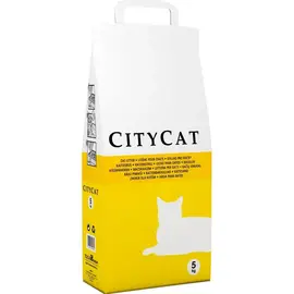 חול לחתולים סיטי קאט רגיל 5 ק"ג | CityCat