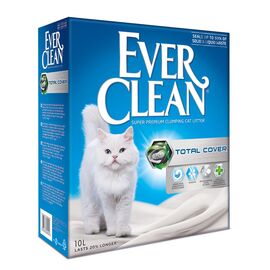 אברקלין Ever Clean Total Cover – חול מתגבש עם כיסוי מוחלט ונטרול ריחות | 6 ליטר