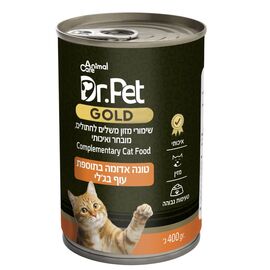דר פט גולד טונה ועוף בג'לי לחתול 400ג