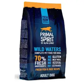 Alpha Spirit Wild Waters חטיף דגים לכלבים – 1 ק"ג