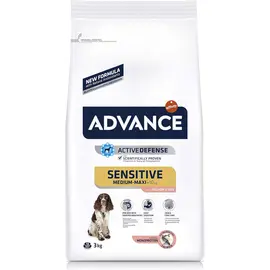 אדוונס סנסיטיב M/L סלמון 3 ק"ג - Advance מזון יבש לכלבים בוגרים