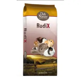 מזון יבש למכרסמים RodiX – תערובת איכותית 20 ק"ג | Deli Nature