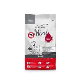 Platinum Mini Beef – מזון בקר חצי רך לכלבים קטנים