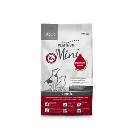 Platinum Mini Lamb – מזון חצי רך בטעם כבש לכלבים קטנים