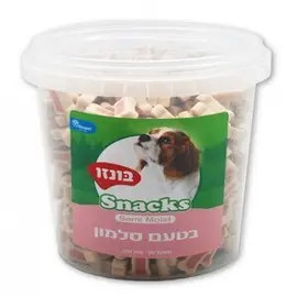 חטיף בונזו סלמון רך 500 גרם לכלבים