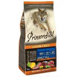 פרימורדיאל טונה אדומה וטלה דגנים חינם לכלב 12 ק"ג